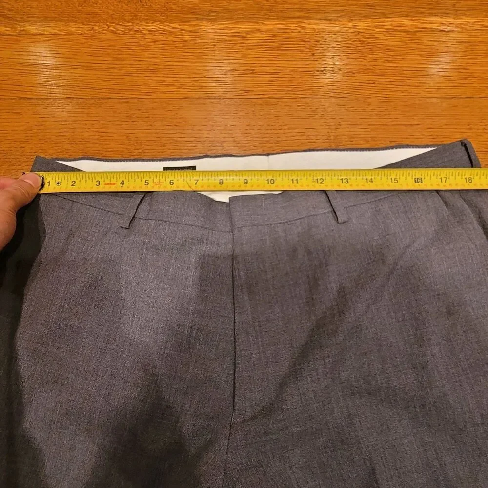 J.Crew Ludlow Classic 100% Wool Dress Pants 36x32 Tollegno 1900 Italian Fabric